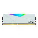 MEMORIA ADATA UDIMM DDR4 8GB PC4-25600 3200MHZ CL16 1.35V XPG SPECTRIX D50 RGB BLANCO CON DISIPADOR PC/GAMER/ALTO RENDIMIENTO (AX4U32008G16A-SW50) - TiendaClic.mx