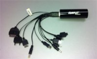 BATERIA PORTABLE USB 5V COMPLET, MICROPOWER 3000 CON CABLE UNIVERSAL INCLUIDO, COLOR NEGRO - TiendaClic.mx