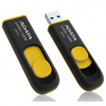 MEMORIA FLASH ADATA UV128 32GB USB 3.0 NEGRO/AZUL (AUV128-32G-RBE) - TiendaClic.mx