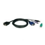 CABLE P/SWITCH KVM 2 EN 1 TIPO PS2/USB TRIPP-LITE - TiendaClic.mx
