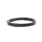 Cable para controlador, 3.0 m, negro, calibre 8 AWG con terminal de ojo en un extremo - TiendaClic.mx