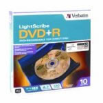 CD DVD+R VIRGEN LIGHT SCRIBE VERBATIM CAJA 10 PZAS - TiendaClic.mx