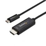 CABLE ADAPTADOR DE 3M USB-C A HDMI 4K 60HZ - NEGRO - CABLE USB TIPO C A HDMI - CABLE CONVERTIDOR DE VIDEO USBC - STARTECH.COM MOD. CDP2HD3MBNL - TiendaClic.mx