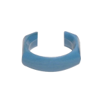 Clip de identificación para Patch Cord Siemon, Color Azul, Bolsa con 25 piezas - TiendaClic.mx