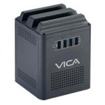 REGULADOR DE VOLTAJE VICA CONNECT 800 800 VA / 400 W 4 TOMAS NEMA 5-15R Y CENTRO DE CARGA CON 4 PUERTOS USB - TiendaClic.mx