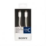 SONY CABLE USB TIPO C AL C  (100CM) COLOR BLANCO - TiendaClic.mx
