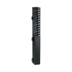 Organizador Vertical Sencillo IN-Cabinet, Para uso con Gabinetes Panduit de 800 mm de Ancho, 40 UR, Color Negro - TiendaClic.mx