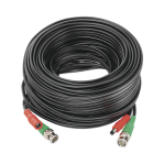 Cable Coaxial armado con conector BNC y Alimentación, longitud de 20m, Optimizado para HD ( TurboHD, HD-SDI, AHD ) - TiendaClic.mx