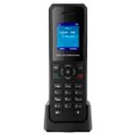 TELFONO DECT GRANDSTREAM DP720 PANTALLA A COLOR ALTAVOZ ENTRADA 3,5MM 10 CUENTAS SIP PARA ESTACION BASE (DP750 Y DP752) (NEGRO) - TiendaClic.mx