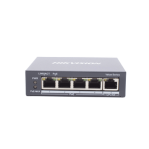 Switch Gigabit  PoE+ / No Administrable / 4 Puertos 10/100/1000 Mbps PoE+ (hasta 300 m) + 1 Puerto 10/100/1000 Mbps Uplink /  35 W - TiendaClic.mx