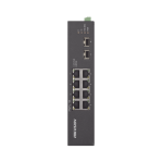 Switch Industrial No Administrable Gigabit / 6 Puertos Gigabit PoE+ (30 W) + 2 Puertos Gigabit PoE++ (60 W) / 2 Puertos SFP / 120 W Total / 48 a 57 VCD - TiendaClic.mx