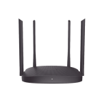 Router Inalámbrico WISP / Doble Banda AC (2.4 GHz y 5 GHz) / Hasta 1200 Mbps / 4 Puertos 10/100 Mbps /  4 Antenas Externas Omnidireccional de 5 dBi / Interior - TiendaClic.mx