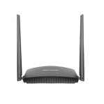 Router Inalámbrico WISP en banda 2.4 GHz / Hasta 300 Mbps / 4 Puertos 10/100 Mbps /  2 Antenas Omnidireccional de 5 dBi / Interior - TiendaClic.mx