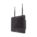 NVR 4 Megapixel / Pantalla LCD 11.6 Pulgadas / 4 canales IP / 1 Bahía de Disco Duro / 2 Antenas Wi-Fi / Salida de Vídeo Full HD - TiendaClic.mx