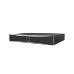 NVR 12 Megapixel (4K) / 16 canales IP / 16 Puertos PoE / Soporta Cámaras con AcuSense / 4 Bahías de Disco Duro / Switch PoE / HDMI en 4K - TiendaClic.mx