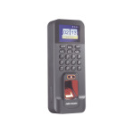 Biométrico WiFi de Acceso y Asistencia Compatible con APP Hik-Connect (P2P) / Soporta Biometrico Esclavo RS-485 / Lectura de Huella y Tarjetas EM / TCP/IP / 150,000 Eventos / Relevador para Chapa y Reportes de Asistencia - TiendaClic.mx