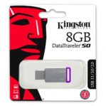MEMORIA KINGSTON 8GB USB 3.0 DATATRAVELER 50 MORADA - TiendaClic.mx