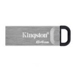 MEMORIA KINGSTON 64GB USB 3.2 ALTA VELOCIDAD / DATATRAVELER KYSON METALICA (DTKN/64GB) - TiendaClic.mx
