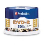 DVD-R VERBATIM 4.7GB 16X LIFE SERIES TORRE C/50 PZAS SPINDLE - TiendaClic.mx
