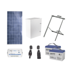 Kit de energía solar de 12 Vcd para alimentar radar de velocidad X-RADAR1 - TiendaClic.mx