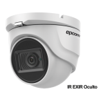 Eyeball TURBOHD 4K (8Megapixeles) / Gran Angular 102º / Lente 2.8 mm / Exterior IP67/ IR EXIR 30 mts / dWDR / TVI-AHD-CVI-CVBS - TiendaClic.mx