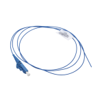 Pigtail de Fibra Óptica LC Simplex, Monomodo OS2 9/125, 900um, Color Azul, 1 Metro - TiendaClic.mx