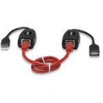 CABLE USB V2.0 MANHATTAN EXTENCION ACTIVA 4.9 MTS (ENCADENABLE 15 MTS) - TiendaClic.mx
