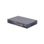Switch PoE+ / distancia 250 metros / 8 puertos + 2 combo TP/SFP gigabit y pantalla LCD para monitoreo - TiendaClic.mx