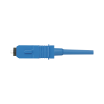 Conector de Fibra Óptica SC Simplex OptiCam, Monomodo 9/125 OS2, Pre-pulido, Color Azul - TiendaClic.mx