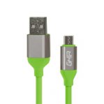 CABLE MICRO USB GHIA 1M COLOR VERDE - TiendaClic.mx