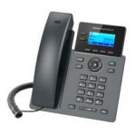 TELFONO IP GRANDSTREAM GRP2602W, 4 CUENTAS SIP 2 LINEAS WIFI  P. LCD 2 PUERTOS 10/100 SOPORTA (EHS)  INCLUYE ELIMINADOR DE CORRIENTE (NO POE) - TiendaClic.mx