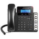TELEFONO IP GRANDSTREAM GXP1628 / 2 CUENTAS SIP 2 LINEAS 2 PUERTOS GIGABIT 8 TECLAS BLF CONECTOR RJ9 COMPATIBLE CON EHS PANTALLA LCD RETROILUMINADA SOPORTA POE E INCLUYE ELIMINADOR - TiendaClic.mx