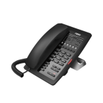 Teléfono IP para Hotelería, profesional con 6 teclas programables para servicio rápido (Hotline), plantilla personalizable con PoE  - TiendaClic.mx