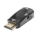 Adaptador HDMI a VGA chapado en níquel  - TiendaClic.mx