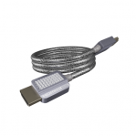 Cable HDMI de Alta Resolución en 8K  / Versión 2.1 / 1 Metro de Longitud / Recomendado para Audio ARC - TiendaClic.mx