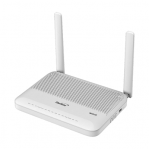 ONU GPON WiFi 6, Doble Banda 2.4/5 GHz , con 4 puertos Gigabit Ethernet + 2 POTS + 1 USB + 1 CATV (RF), conector SC/APC - TiendaClic.mx