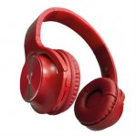 Diadema Vorago HPB-200 Bluetooth FM-MSD Plegable Color Rojo - TiendaClic.mx