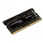 MEMORIA KINGSTON SODIMM DDR4 8GB 2400MHZ HYPERX IMPACT BLACK CL14 260PIN 1.2V - TiendaClic.mx