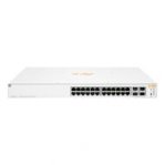 SWITCH HPE ARUBA JL684A INSTANT ON 1930 24G POE CLASE 4 4SFP+ 370 W ADMINISTRABLE CAPA 2 SMART MANAGED - TiendaClic.mx