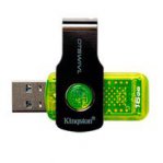 MEMORIA KINGSTON 16GB USB 3.1 ALTA VELOCIDAD / DATATRAVELER SWIVL VERDE - TiendaClic.mx