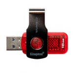 MEMORIA KINGSTON 16GB USB 3.1 ALTA VELOCIDAD / DATATRAVELER SWIVL ROJO  - TiendaClic.mx