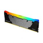 MEMORIA RAM KINGSTON FURY RENEGADE DDR4 RGB- 16GB 3600MT/S - BLACK XMP (KF436C16RB12A/16) - TiendaClic.mx