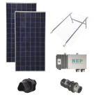 Kit Solar para Interconexión de 550 W de Potencia, 127 Vca con Microinversores y Paneles Policristalinos  - TiendaClic.mx