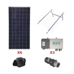 Kit Solar para Interconexión de 1.65 KW de Potencia, 110 Vca con Micro Inversores y Paneles Policristalinos. - TiendaClic.mx