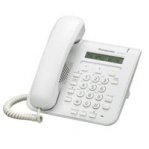 TELEFONO IP PROPIETARIO PANASONIC 1 LINEA LCD 16 CARACTERES 3 TECLAS FF 2 PUERTOS ETHERNET POE COLOR BLANCO - TiendaClic.mx