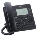 TELEFONO IP PROPIETARIO PANASONIC  6X4 BOTONES CO FLEXIBLES, 2 PUERTOS ETHERNET GB, POE. COMPATIBLE COMPATIBLE CON IP-PBX  NS/NSX COLOR NEGRO. - TiendaClic.mx
