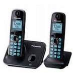 TELEFONO PANASONIC KX-TG4112ME INALAMBRICO BASE + HANDSET PANTALLA LCD 1.8 COLOR AZUL TECLADO ILUMINADO ALTAVOZ 50 NUMERO EN DIRECTORIO BLOQUEO DE LLAMADAS NO DESEADAS (NEGRO) - TiendaClic.mx