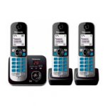 TELEFONO INALAMBRICO KX-TG6822MEB BASE 2 EXTENCIONES CON CONTESTADORA DIGITAL - TiendaClic.mx
