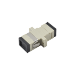 Módulo acoplador de fibra óptica simplex SC/PC a SC/PC compatible con fibra Multimodo - TiendaClic.mx