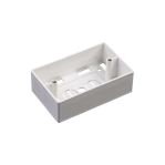 Caja de Pared Universal, Color blanco, Para montaje con Placas de Pared  - TiendaClic.mx